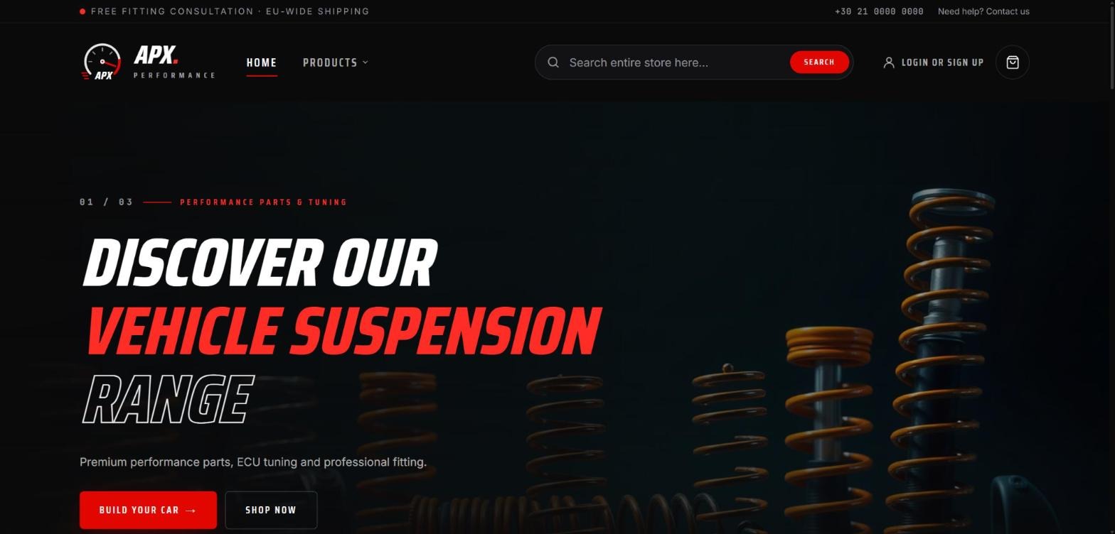 Car parts eshop with a 3D configurator and an AI advisor